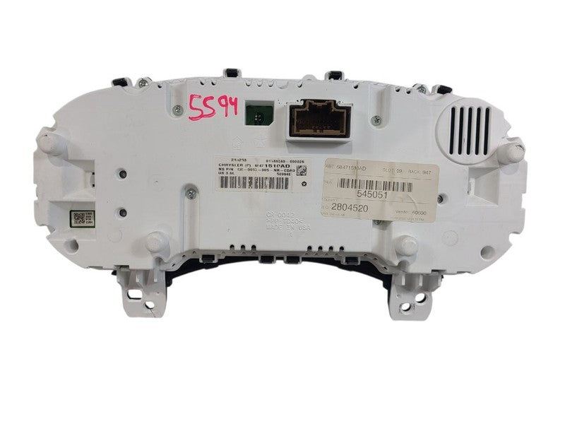Speedometer 140 MPH Fits 21 DURANGO 672012