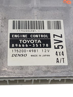 Engine ECM Electronic Control Module Right Hand Dash Fits 99-00 4 RUNN