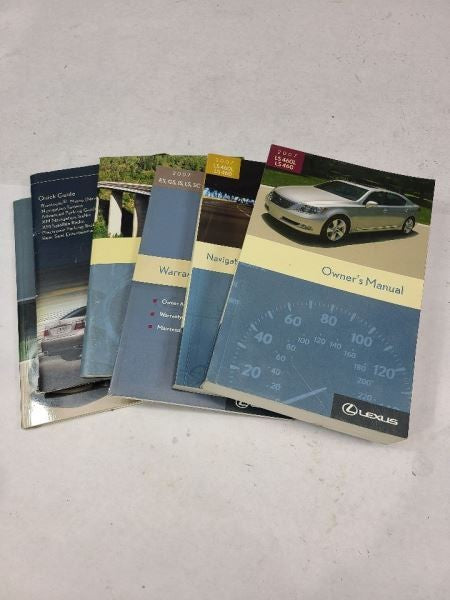 LS460     2007 Owners Manual 561099