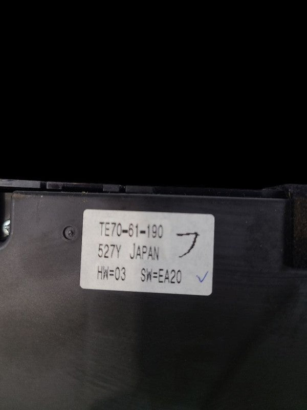 Temperature Control Front With Heated Seat Fits 10-15 MAZDA CX-9 65176