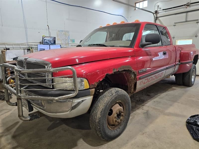 Back Glass Fixed Fits 98-02 DODGE 2500 PICKUP 584537