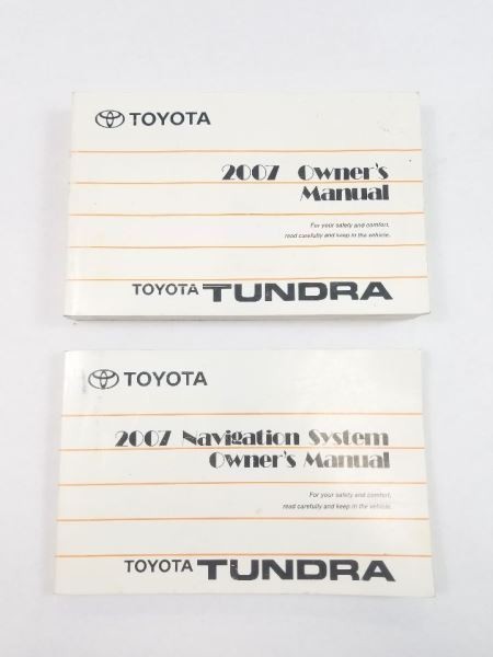 TUNDRA    2007 Owners Manual 377896