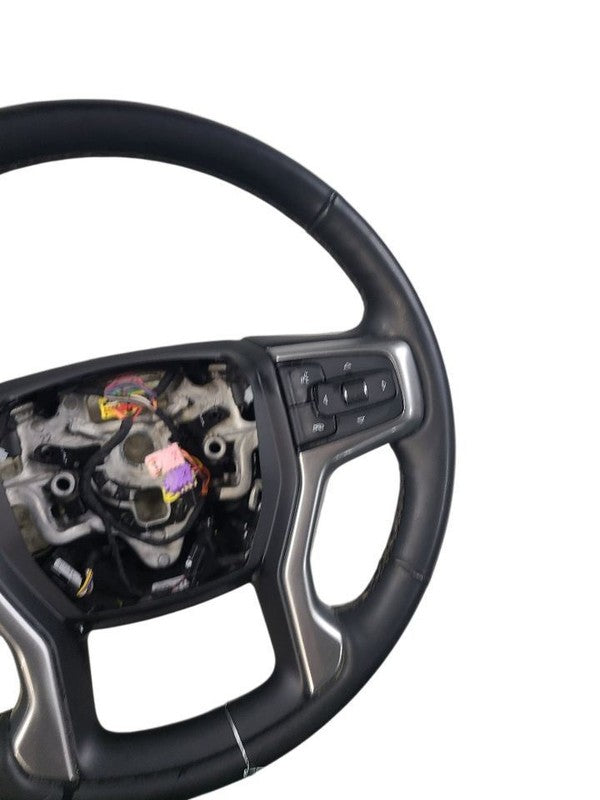 Steering Wheel Leather Steering Wheel Fits 22-25 SIERRA 1500 PICKUP 65