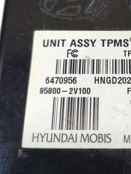 Chassis ECM Suspension Right Hand Dash TPMS Fits 12-13 VELOSTER 577735