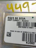 Audio Equipment Radio Amplifier ID EG2366920 Fits 07-08 MAZDA CX-7 575