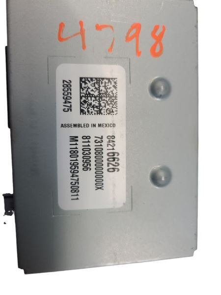 Chassis ECM Information-gps-tv Center Dash Hmi Fits 18-20 CAMARO 60295