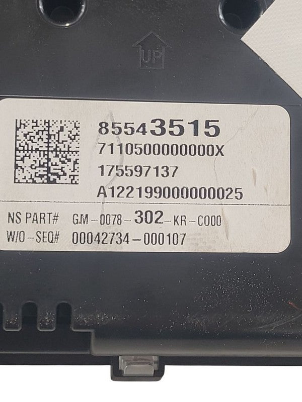 Speedometer Cluster MPH And KPH Umn Opt Udd Fits 20-22 CANYON 671193