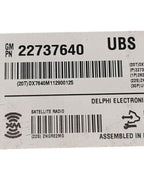 Audio Equipment Radio Opt Ubs Fits 12-14 ESCALADE 598013