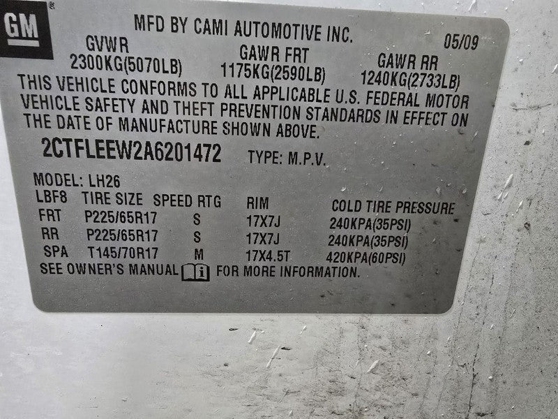 Chassis ECM Fuel Pump Fits 10 CAMARO 618481