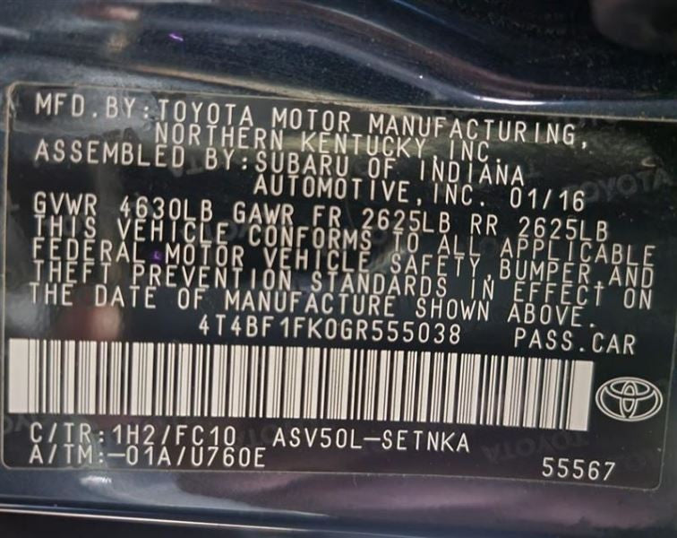 Throttle Body Throttle Valve Assembly 2.7L Fits 09-18 HIGHLANDER 35440