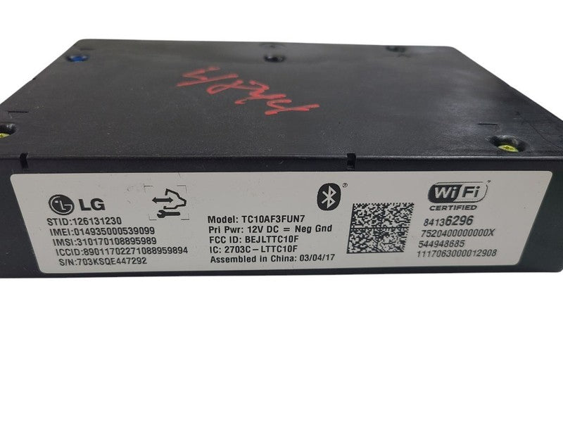 Chassis ECM Communication Telematics Onstar Opt UE1 Fits 17 CAMARO 608