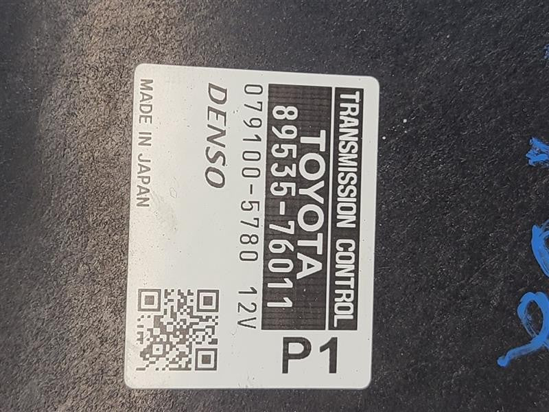 Chassis ECM Transmission Right Hand Dash Fits 14-17 LEXUS CT200H 56180