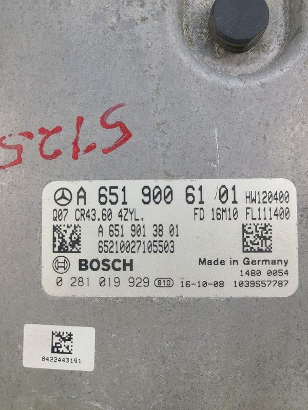 Engine ECM Electronic Control Module Fits 14-17 MERCEDES SPRINTER 2500