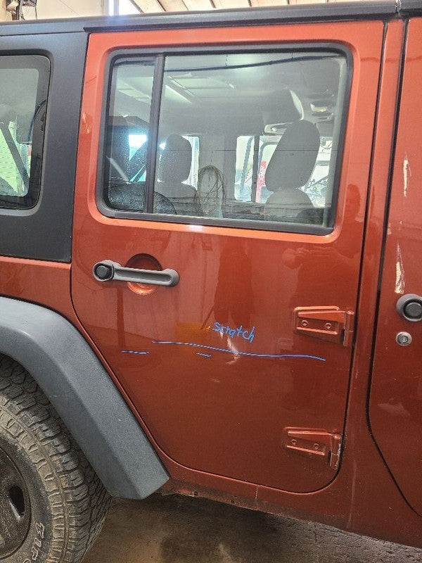Passenger Rear Side Door Full Door VIN W 6th Digit Fits 11-18 WRANGLER
