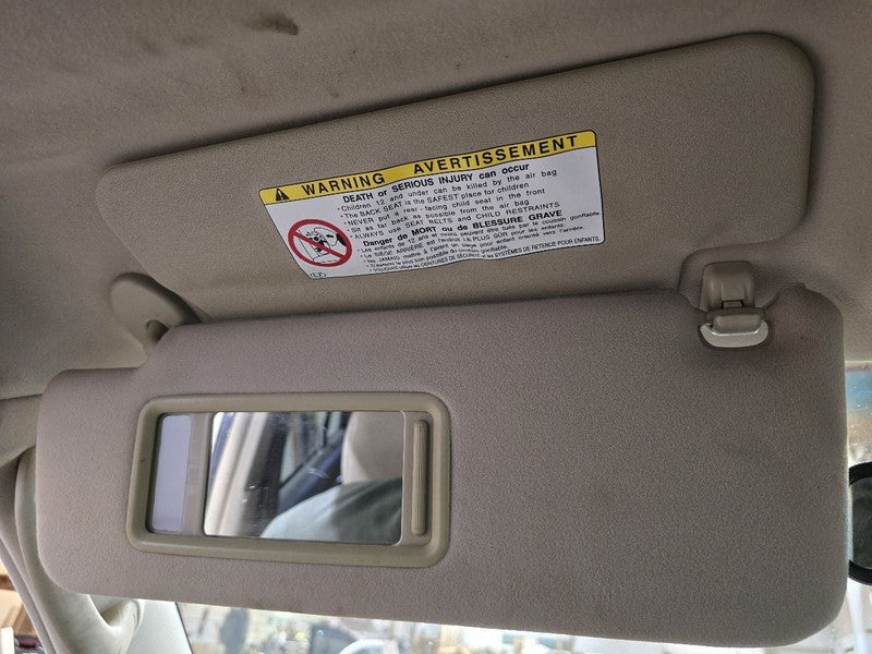 Driver Left Sun Visor Fits 03-09 LEXUS GX470 626425