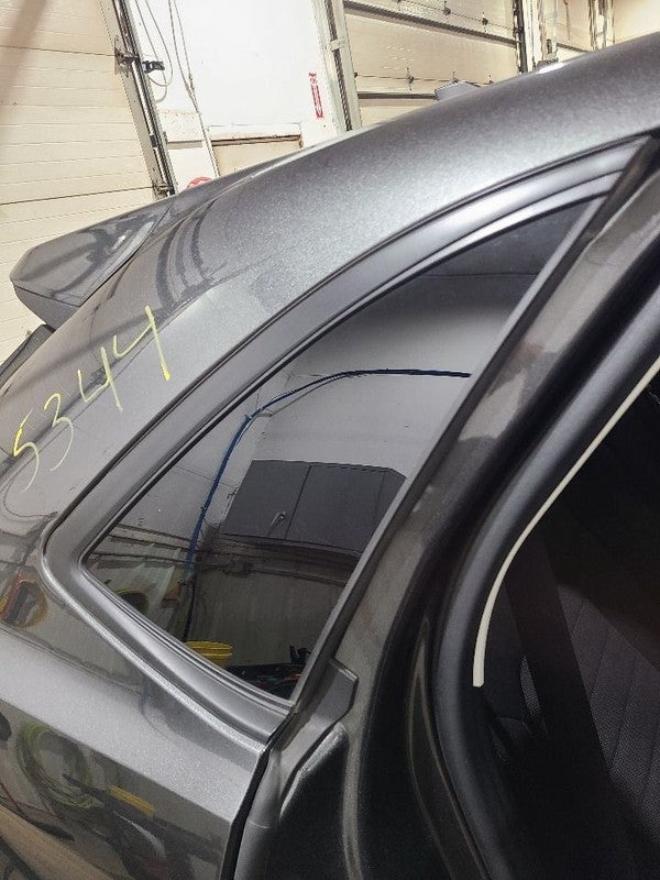 Passenger Quarter Glass Privacy Tint Black Moulding Fits 15-24 EDGE 65