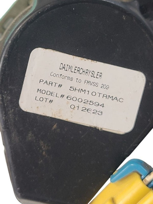 Seat Belt Front Quad Cab Passenger Retractor Fits 01-02 DAKOTA 663266