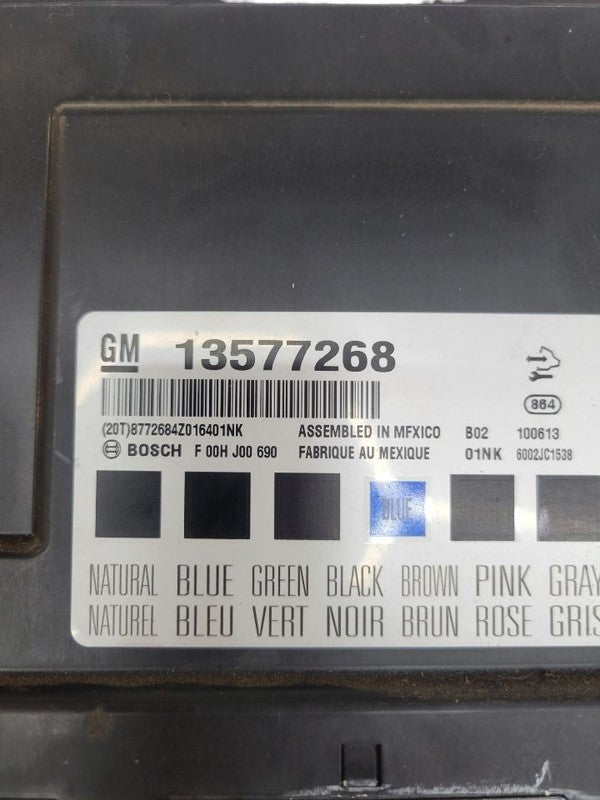 Chassis ECM Body Control BCM Left Hand Dash Coupe Fits 11 CAMARO 67329
