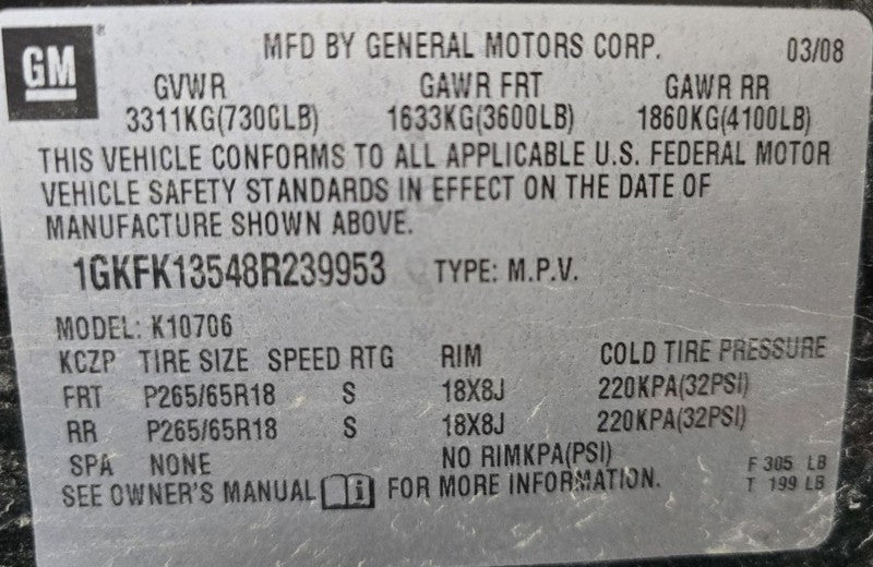 Air Cleaner With Hybrid Option Opt HP2 Fits 99-09 SIERRA 1500 PICKUP 6
