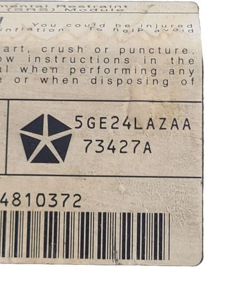 Air Bag Passenger Fits 98-02 DODGE 2500 PICKUP 596906