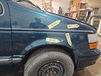 Passenger Right Fender Fits 91-95 CARAVAN 642070