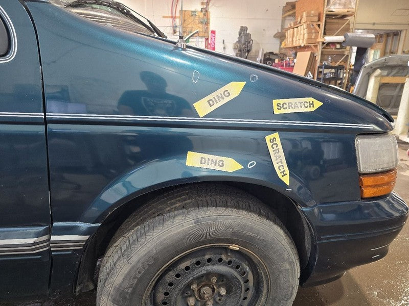 Passenger Right Fender Fits 91-95 CARAVAN 642070