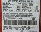 Chassis ECM ID F87F-AC Fits 98 RANGER 586709 F87B-14B321-AC