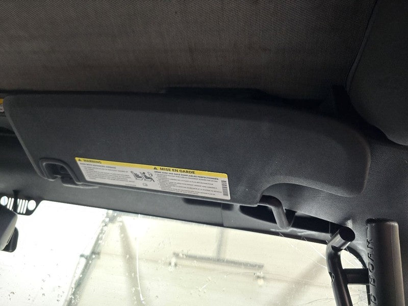 Passenger Sun Visor VIN W 6th Digit Jk Body Fits 11-18 WRANGLER 636935