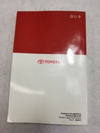 CAMRY     2008 Owners Manual 471406