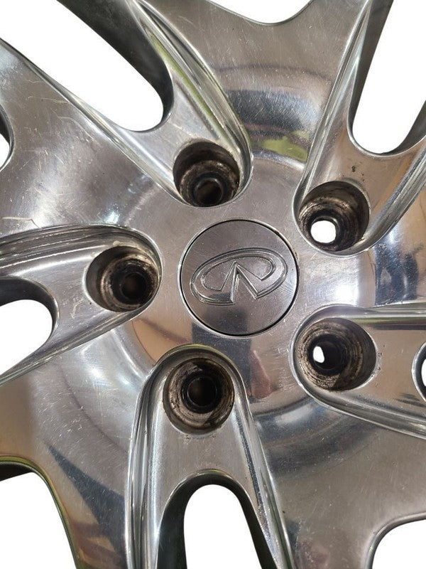 Wheel 20x7-1/2 Alloy 10 Spoke Polished Fits 14-15 INFINITI QX60 661969
