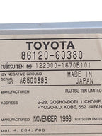 Audio Equipment Radio Receiver 2 Din Fits 98-02 LEXUS LX470 674432
