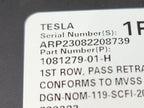 FRONT TESLA 3   2023 Passenger Side Retractor Seat Belt Front 577755