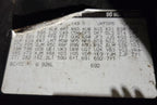 REAR SIERRA150 2006 Driver's Side Retractor Seat Belt Rear 564834