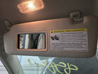 Driver Sun Visor Without Illumination Fits 09-12 AUDI Q5 634703