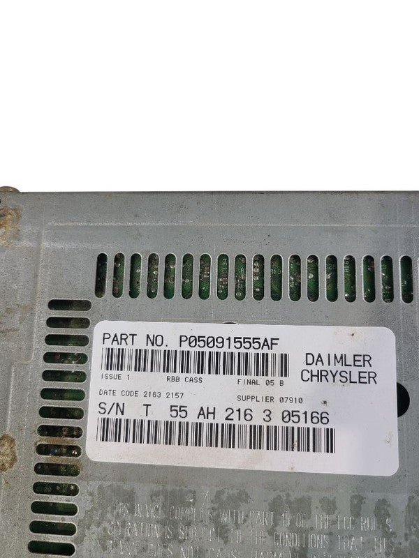 Audio Equipment Radio Receiver Radio Am-fm-cassette Fits 02-07 CARAVAN