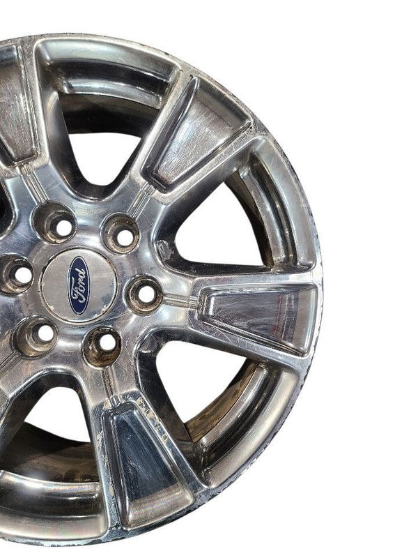 Wheel 18x7-1/2 Aluminum 6 Spoke Chrome Fits 15-17 FORD F150 PICKUP 652