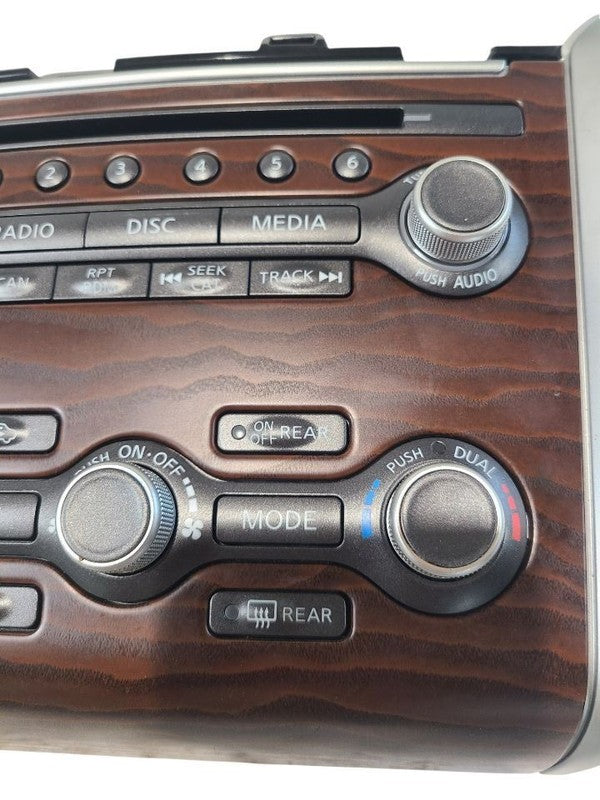 Audio Equipment Radio Panel Climate Control Fits 18 PATHFINDER 663625