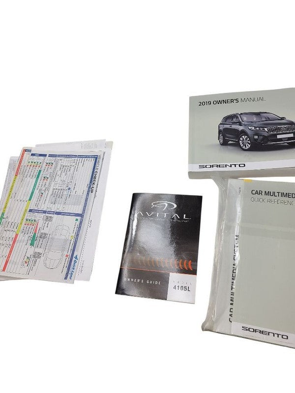 SORENTO   2019 Owners Manual 652271