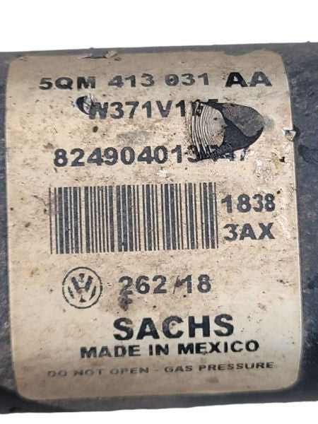 Strut Front Without Adaptive Suspension Fits 19 JETTA 599463