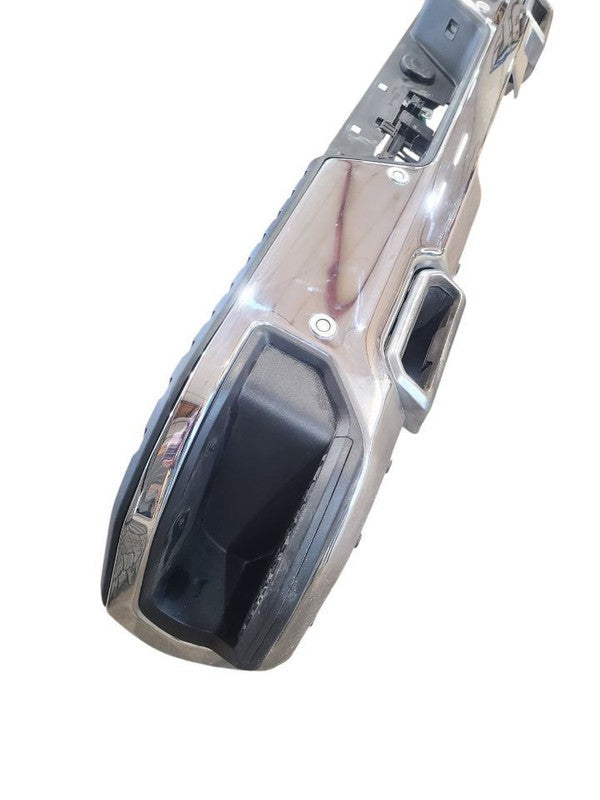 Rear Bumper Dual Exhaust Opt N10 Chrome Fits 19-26 SILVERADO 1500 PICK
