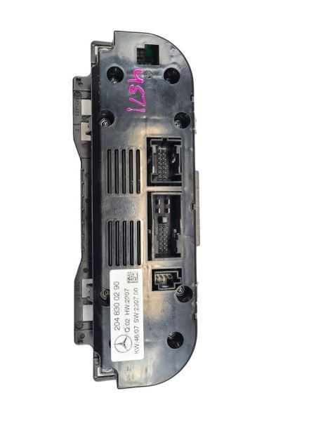Temperature Control 204 Type C230 Front Fits 09 MERCEDES C-CLASS 57924