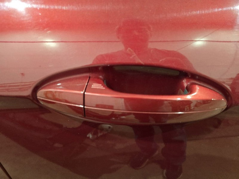 Door Handle Exterior Door Handle Only Front Painted Fits 18-22 ECOSPOR