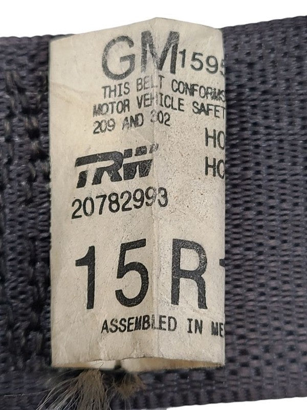 ESCALAESV 2011 Seat Belt Rear 609311