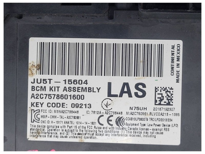 Chassis ECM Body Control BCM Fits 18-20 FORD F150 PICKUP 675744