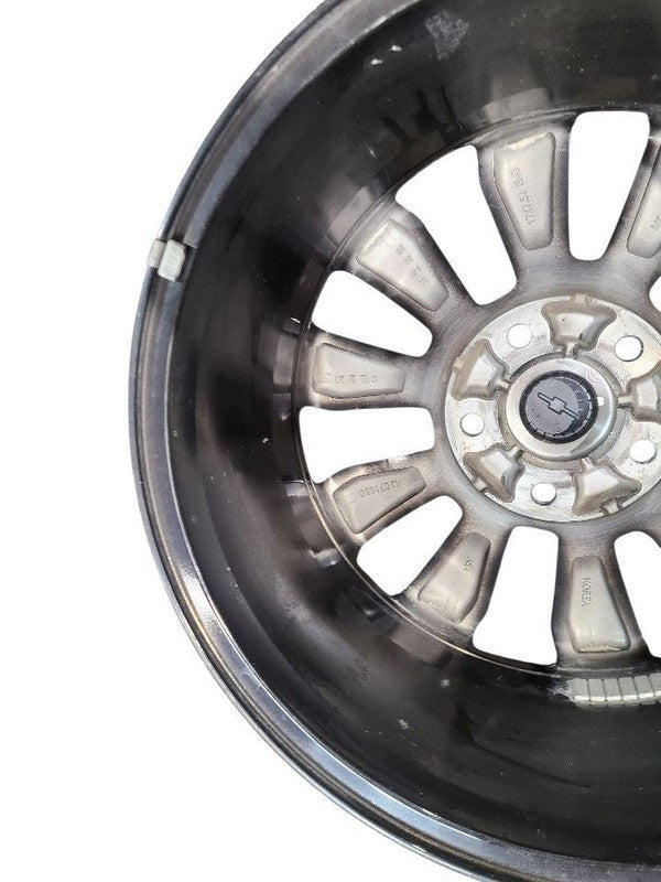 Wheel 17x7-1/2 Machined And Black Painted U Spoke Fits 21-25 TRAILBLAZ