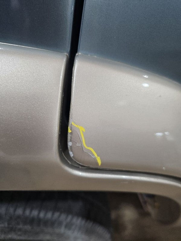 Passenger Rear Side Door With Fender Flare Fits 98-02 ISUZU TROOPER 64