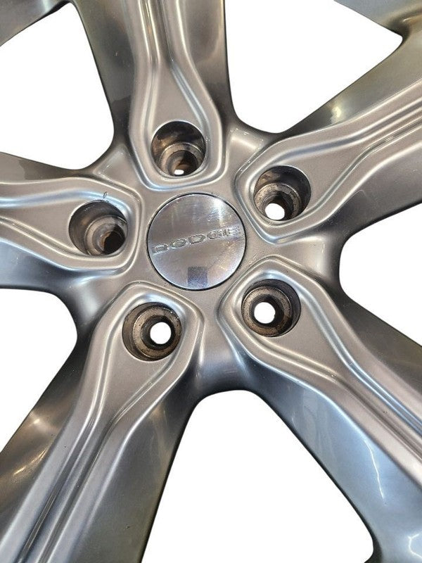 Wheel 19x7 5 Spoke Aluminum Painted Hyper Black Fits 14-18 JOURNEY 666