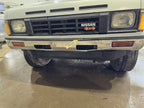 Front Bumper Excluding SE Black Fits 86-92 NISSAN PICKUP 641975