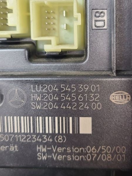 Chassis ECM 204 Type Lamp C63 Rear Fits 08-10 MERCEDES C-CLASS 578887