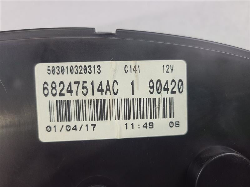 Speedometer Cluster US Market 120 MPH Fits 14-19 PROMASTER 2500 VAN 60